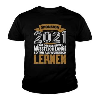 Vintage Sponsion 2021 Abschluss Geschenk Magister Österreich Youth T-shirt - Thegiftio UK