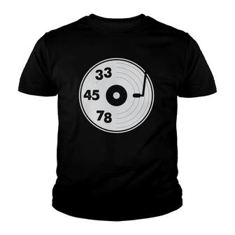 Vinyl Record 33 45 78 Turntables Dj Audiophile Lp Ep Gift Youth T-shirt | Mazezy AU