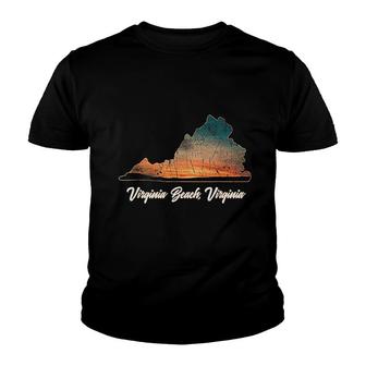 Virginia Beach Tourism Youth T-shirt | Mazezy
