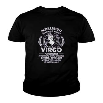 Virgo Perfectionist Youth T-shirt | Mazezy
