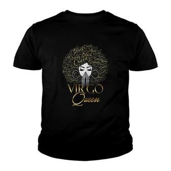 Virgo Queen Strong Smart Woman Youth T-shirt - Thegiftio UK
