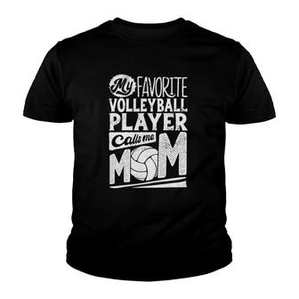 Volleyball Mom Women Volleyball Player Mother's Day Youth T-shirt | Mazezy