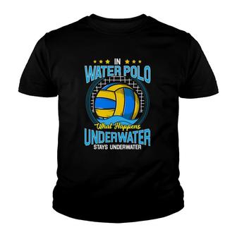 Water Polo Gifts Funny Quotes For A Waterpolo Player Youth T-shirt | Mazezy