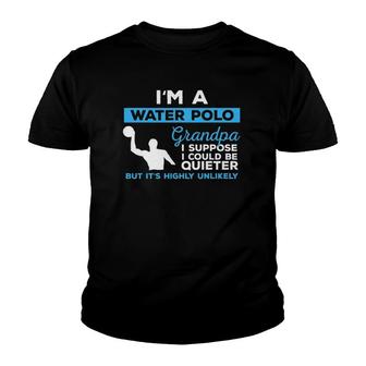 Water Polo Grandpa T Waterpolo Sport Player Gift Youth T-shirt | Mazezy DE
