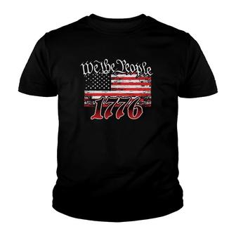 We The People 1776 Ver2 Youth T-shirt | Mazezy