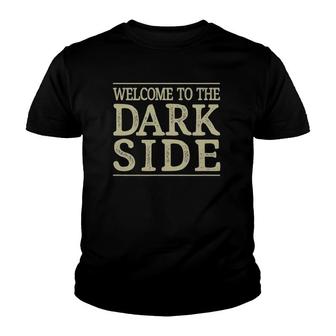 Welcome To The Dark Side - Vintage Style Youth T-shirt | Mazezy AU