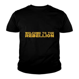 Welcome To The Rebellion Youth T-shirt | Mazezy