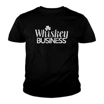Whiskey Business St Patricks Day Gift Youth T-shirt - Thegiftio UK