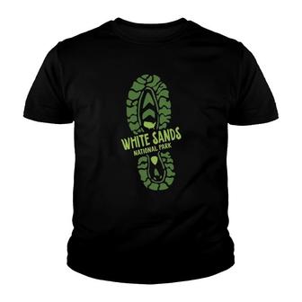 White Sands National Park New Mexico Nm Hiking Boot Youth T-shirt | Mazezy