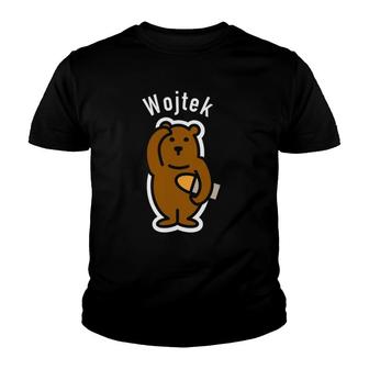 Wojtek The Soldier Bear Wwii Polish Hero Youth T-shirt | Mazezy