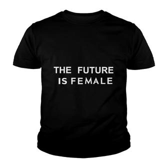 Women Graphic The Future Is Female Youth T-shirt | Mazezy