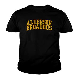 Womens Alderson Broaddus School Student University Oc0236 Youth T-shirt | Mazezy