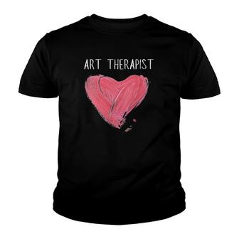 Womens Art Therapist And Recreational Therapy Therapist Rt Month Youth T-shirt | Mazezy