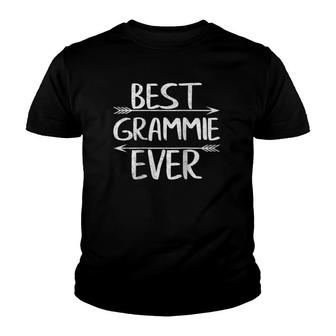 Womens Best Grammie Ever Funny Mother's Day Christmas Raglan Baseball Tee Youth T-shirt | Mazezy