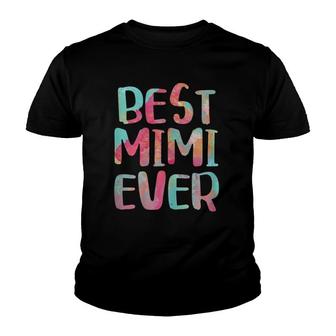 Womens Best Mimi Ever Mother's Day Gif Youth T-shirt | Mazezy