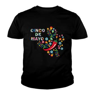 Womens Cinco De Mayo Party Cinco De Mayo Youth T-shirt | Mazezy