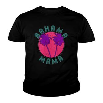 Womens Cute Bahama Mama Beach Lovers Vintage Retro Gift Youth T-shirt | Mazezy