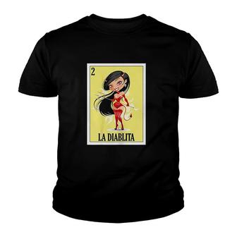 Womens Devil Woman Youth T-shirt - Thegiftio UK