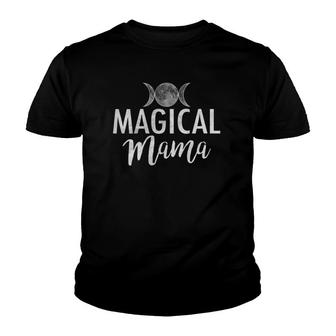 Womens Magical Mama Triple Moon Youth T-shirt