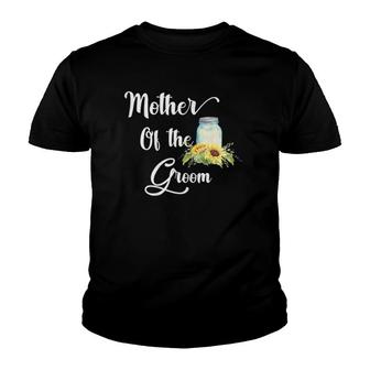 Womens Matching Bridal Party Mother Of Groom Youth T-shirt | Mazezy