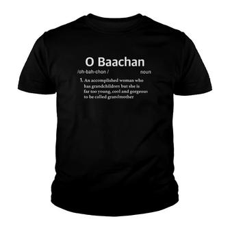 Womens O Baachan S Grandma S Grandmother In Japanese Youth T-shirt | Mazezy