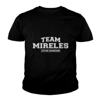 Womens Team Mireles Proud Family Surname, Last Name Youth T-shirt | Mazezy
