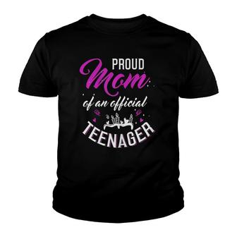 Womens Teenager Mom 13Th Birthday Party Outfit For Mothers Youth T-shirt | Mazezy
