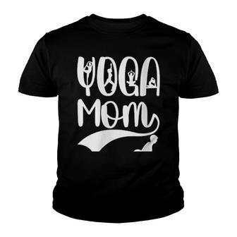 Womens Yoga Mom Youth T-shirt | Mazezy