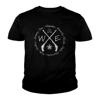 Wynonnas Earp Circle Characters Gift Youth T-shirt | Mazezy
