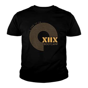 Xiix Bootcamp Race Track Half Retro Youth T-shirt | Mazezy