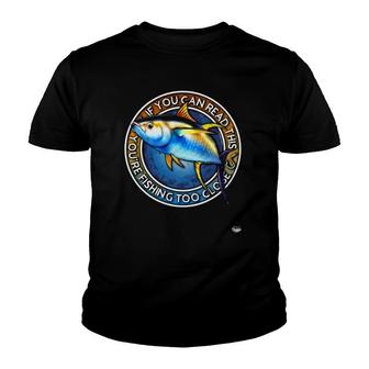 Yellowfin Tuna Fishing S For Men Youth T-shirt | Mazezy