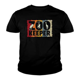 Zookeeper Zoo Animal Explorer Fun Safari Jungle Holiday Gift Youth T-shirt | Mazezy UK