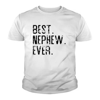 Best Nephew Ever Father’S Day Gift For Nephew Uncle Auntie Youth T-shirt | Mazezy