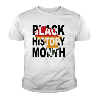 Black History African American Black Pride Youth T-shirt | Mazezy DE
