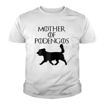 Black Mother Of Portuguese Podengo Pequenos E010728 Ver2 Youth T-shirt | Mazezy