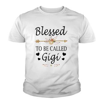 Blessed To Be Called Gigi Mothers Day Gifts Youth T-shirt