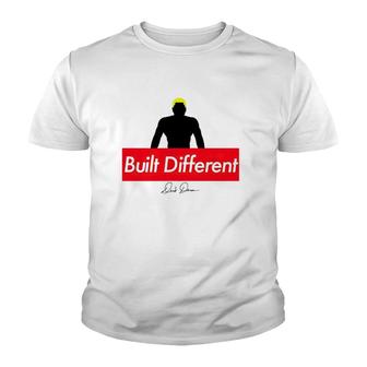 Built Different Men’S Workout Fitness Youth T-shirt | Mazezy