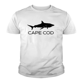 Cape Cod Shark Cape Cod Massachusetts Gift Cape Cod Youth T-shirt | Mazezy