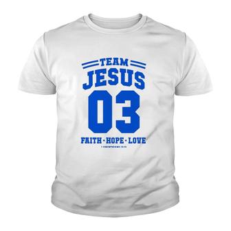 Christian Gift Team Jesus 03 Reason For The Season Christmas Youth T-shirt | Mazezy