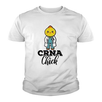 Crna Chick Anesthesiologist Nurse Funny Mother's Day Youth T-shirt | Mazezy