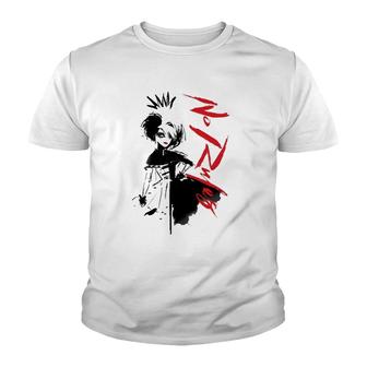 Cruella No Rules Sketch Youth T-shirt | Mazezy