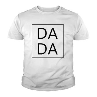 Dada First Father's Day New Dad Gifts Mama Family Matching Youth T-shirt | Mazezy
