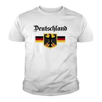 Deutschland Flag Of German Eagle Germany German Youth T-shirt | Mazezy