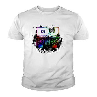 Dj Music Lover Music Player Sound Cool Funny Gift Youth T-shirt | Mazezy