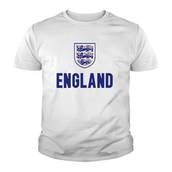 England Soccer Jersey 2020 2021 Euros Football Team Retro Youth T-shirt | Mazezy