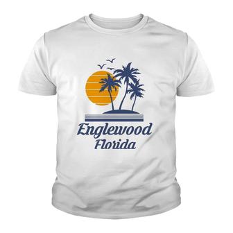 Englewood Florida Fl Beach City Youth T-shirt | Mazezy