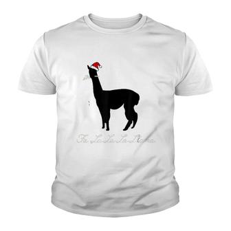 Fa La La La Llama Youth T-shirt | Mazezy