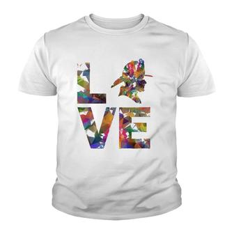 Firefighter Love Gifts Fire Fighter Youth T-shirt | Mazezy