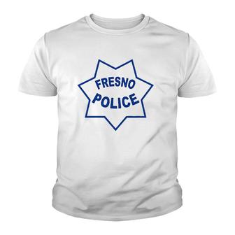 Fresno Police Department State Gift Youth T-shirt | Mazezy