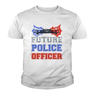 Future Police Officer Gift Idea For Deputys And Help Sherrif Youth T-shirt | Mazezy